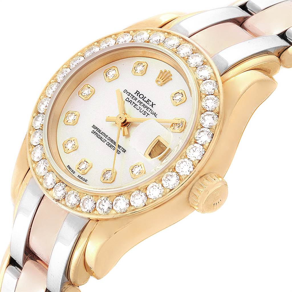 ladies rolex pearlmaster