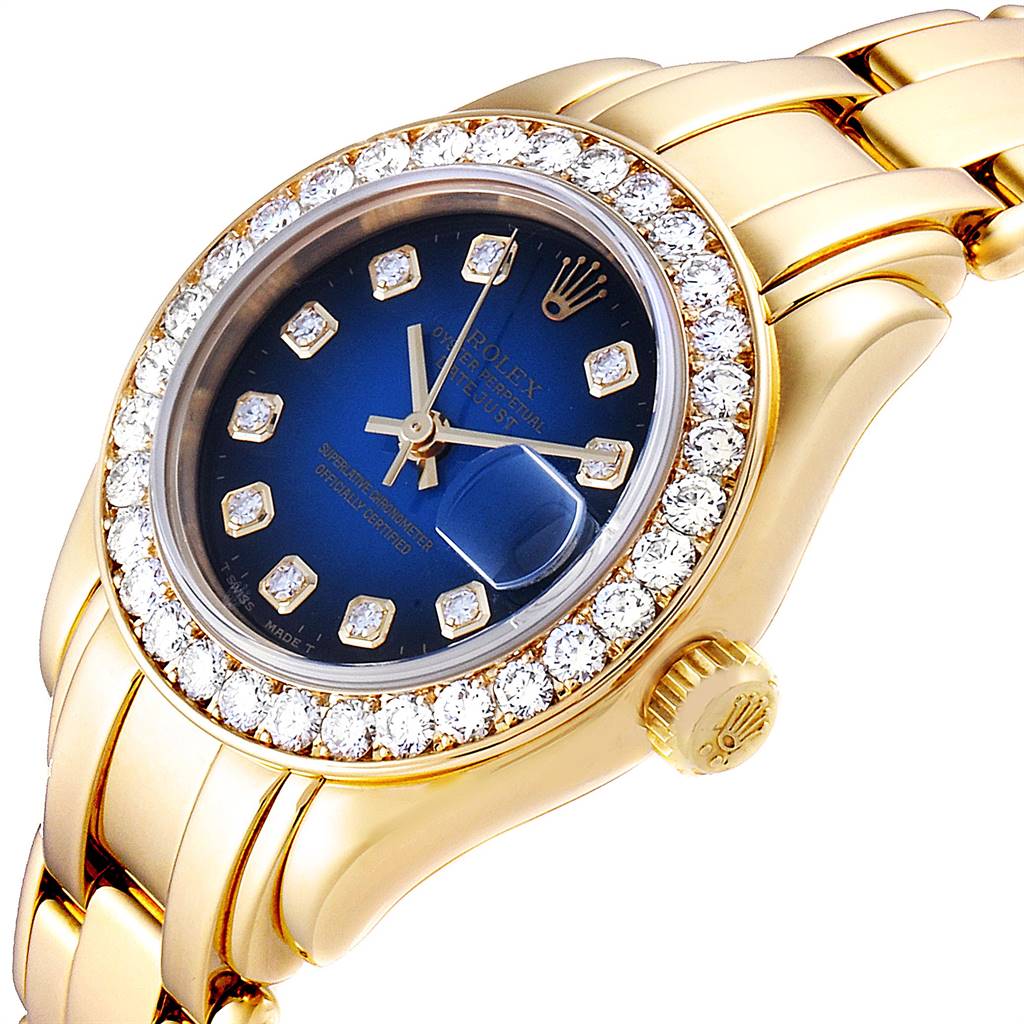 ladies rolex pearlmaster
