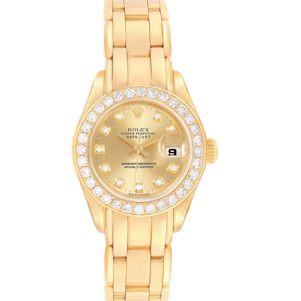 ladies rolex pearlmaster